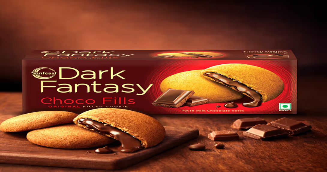 Sunfeast Dark fantasy choco fills | Chocolate biscuit pack