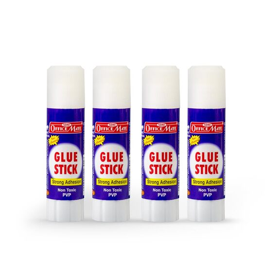 Soni Officemate Glue Stick 8 gm Pack of 4