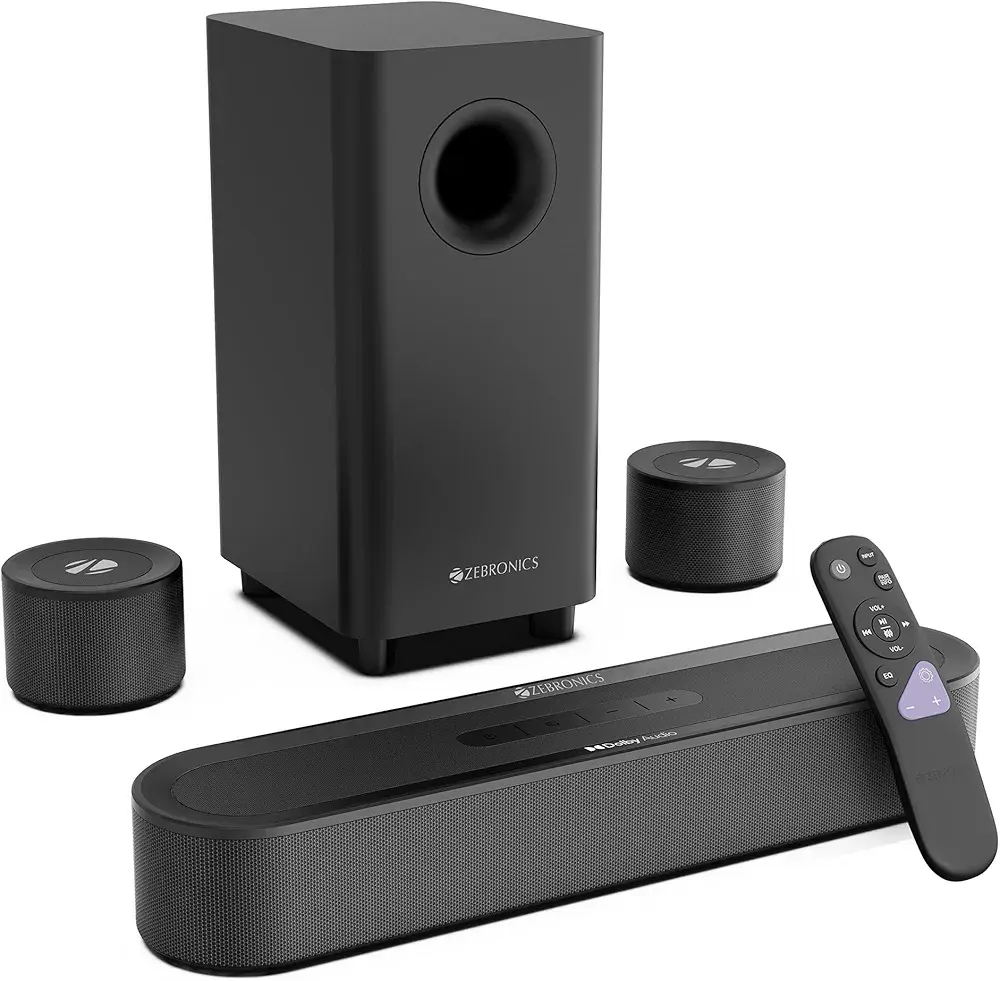 ZEBRONICS 2026 Launch 380W Soundbar 