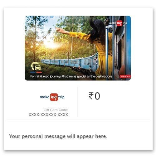 MMT Railway Gift Card at 10% (Can be bought using ASV/APAY)