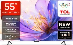TCL T89C 139 cm (55 inch) QLED Ultra HD (4K) Smart Google TV 
