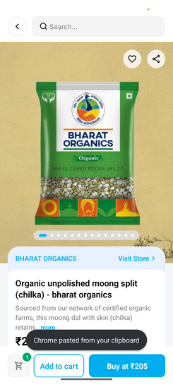 Moong Split Chilka 1kg
