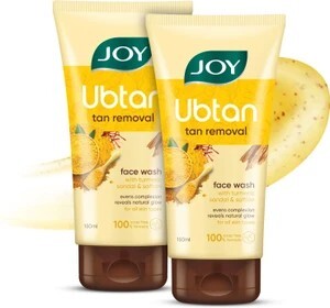 Joy Ubtan Tan Removal , For Natural Glowing Skin Face Wash (300 m...more