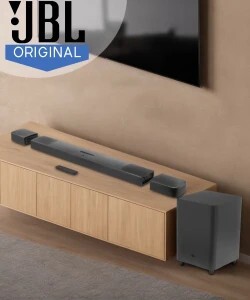 JBL SB510, Dolby Audio with Built-in Subwoofer