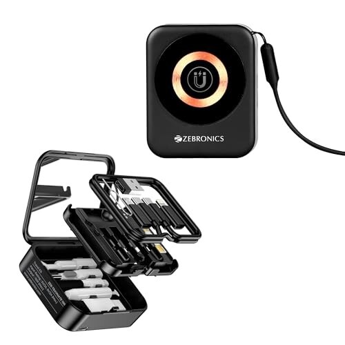 Zebronics Travmate 100 15W MagSafe Wireless Charger Kit