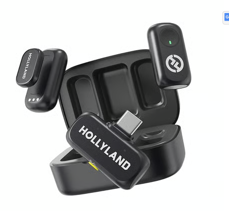 HOLLYLAND Lark A1 Duo Wireless Microphone (Black)