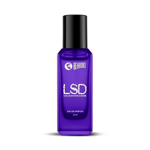 BEARDO Perfume For Men - LSD, 20Ml | Amber Spicy Scent | Concentrated Sprays - Long Lasting Fragrance | Eau De Parfum Gift For Men | Strong EDP For Men | Gift For Husband | Gift For Boyfriend