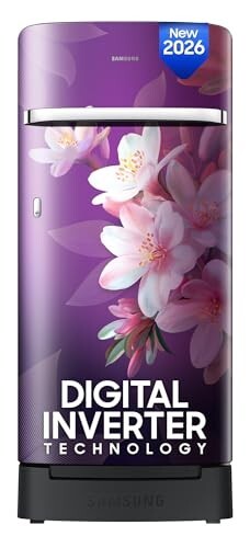 Samsung 189 L, 5 Star, Digital Inverter, Direct-Cool Single Door Refrigerator