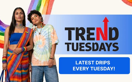 Flipkart - Trend Tuesdays - Min 60% Off on Fashion & Lifestyle 