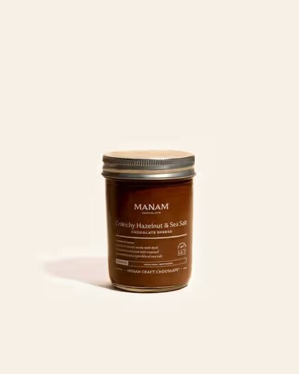 Crunchy Hazelnut & Sea Salt Chocolate Spread | 67% Dark 200gm