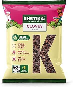 Khetika Whole Clove (Laung) 100g | No Artificial Colours