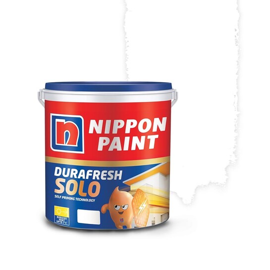 70% Off On Nippon Paint Durafresh Solo Exterior Emulsion Paint (White, 4 L)
