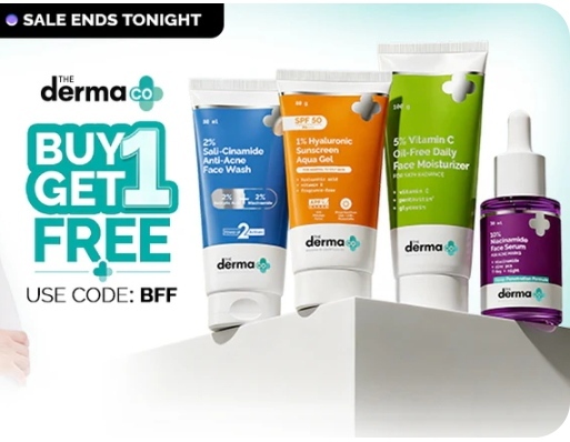The Derma Co. B1G1 Free on Selected Products  