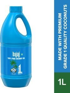 Flipkart Minutes - Bajaj 100% Pure Coconut Oil 1L(location specific)