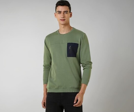 Allen Solly Men Sweatshirt