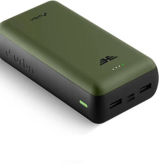 URBN 27000 mAh 22.5 W Pocket Size Power Bank (Camo, Lithium Polym...more