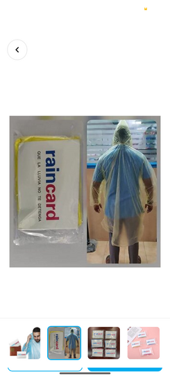 Raincoat pack of 2 @49