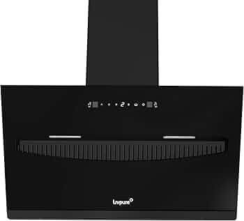 Livpure Ivy 90 cm | Slant | 1350 m³/hr Suction | Black