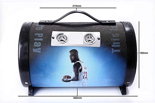 Acid Eye 603 Basstube Bluetooth Speaker with Attach mic,High Bass,Radio, and Aux