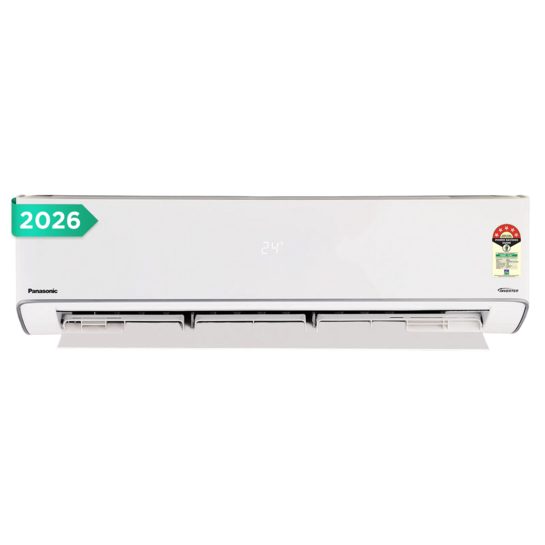 Panasonic EU 8 in 1 Convertible 1.5 Ton 5 Star Inverter Split Smart AC with Voice Assistant (2026 Model, Copper Condenser, CS/CU-EU18CKY5XFM)