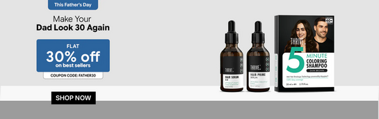 Thrive - This Father's Day Dad Look 30 Again | Flat 30% Off | Extra 5% off on prepaid