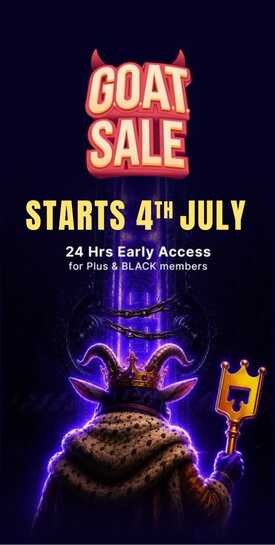 Upcoming Flipkart goat sale starts 4 july 
