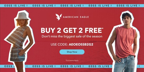 AMERICAN EAGLE - END OF SEASON SALE IS LIVE | Buy 2 Get 2 Free
