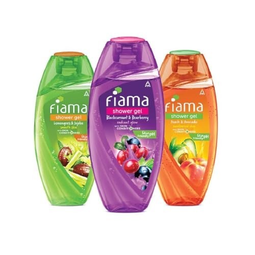 Fiama Body Wash Shower Gel - Pack of 3 for Moisturized Skin