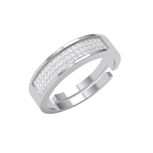 Clara Pure 925 Sterling Silver Izan Men Ring Gift for Men & Boys