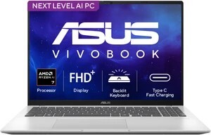 ASUS Vivobook 16 (2026) AI PC with Office 2024 + M365 Basic*, Cop...more