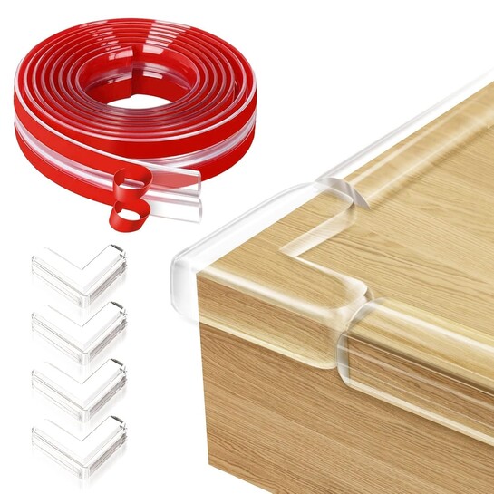SPITEN Baby Edge Corner Protector | Baby Proofing | Strong Adhesive | Transparent | Safe