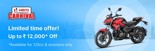 Hero Carnival - Up To Rs. 12000 Off on 125CC & Scooter only