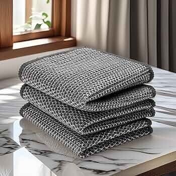 Cutting EDGE 180 GSM – Set of 3 – Car & Bike Cleaning Cloth,  Grey (20 x 20 cm)