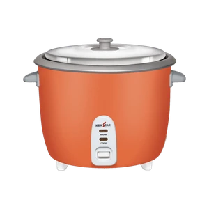 Kenstar MY COOK 2.0 Electric Rice Cooker with Steaming Feature (2 L, White & Grey)