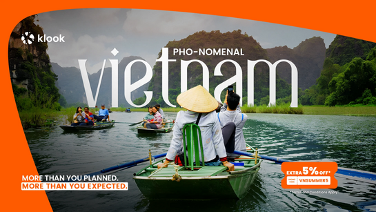 Klook Vietnam Summer Gateways - 5% off on MOV of ₹4999