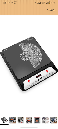 Lifelong 1800 Watt Induction Stove