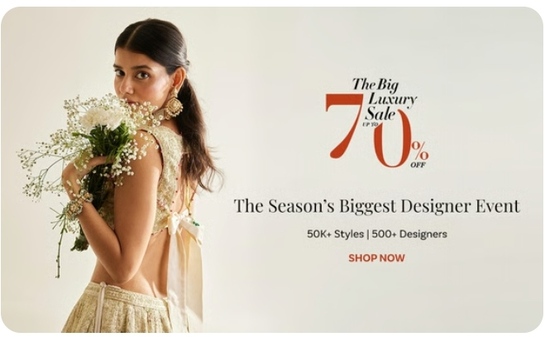  Aza Fashions Luxury Sale | Up to 70% Off on Designer Wear