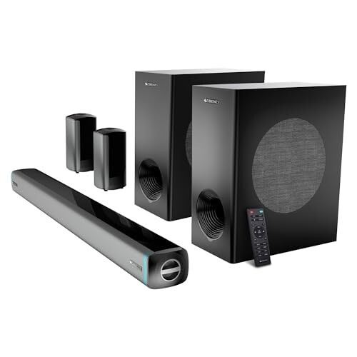 ZEBRONICS Juke bar 9550 pro 5.2 Soundbar (625 Watts), Dolby Audio