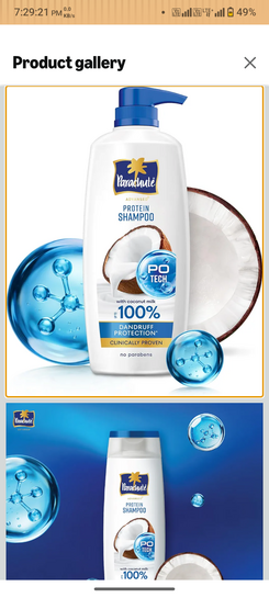 Parachute Advansed Anti-Dandruff Shampoo 1.2L