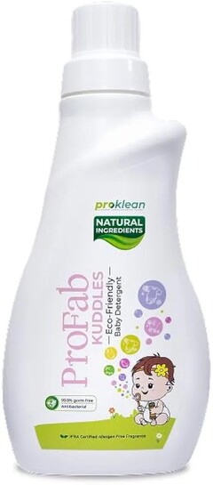 Proklean ProFab Kuddles | Eco-friendly baby detergent | 99.9% germ free |  500 ml