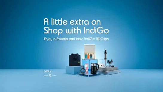 Get Freebie across categories at IndiGo Shop