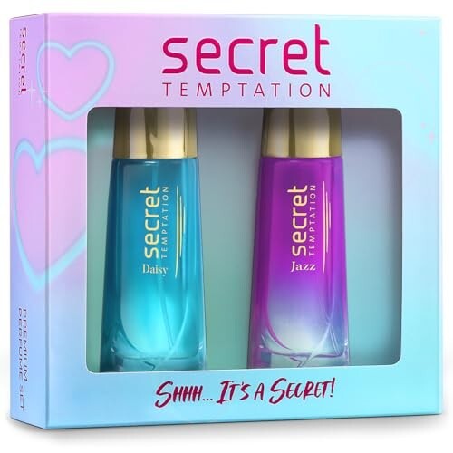Secret Temptation Perfume for Women Gift Set – Daisy & Jazz (2 x 30ml) | Premium Perfume 