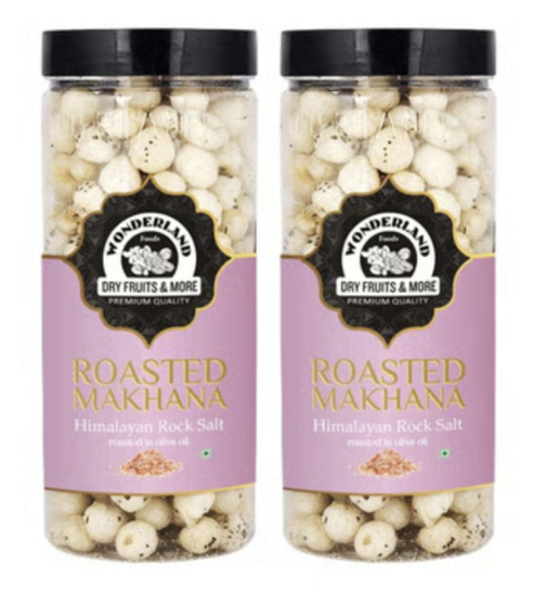 Blinkit Roasted Pink Salt Flavoured Makhana 2x80g
