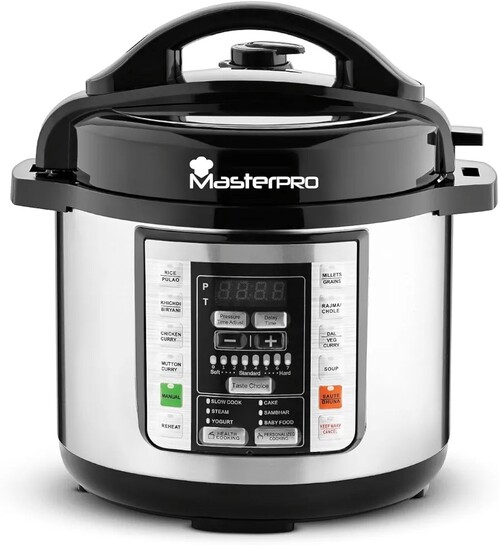 Bergner MasterPro 3L Electric Pressure Cooker | 3L Non-Stick Multicook Pot