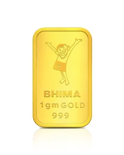 Bhima - 1g Gold @ 14117 with HSBC Cards (Less than market price)