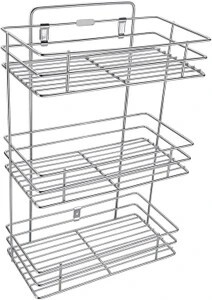 Kombuis Kitchenware Utensil Kitchen Rack 3 Layer Wall Mount Stain...more