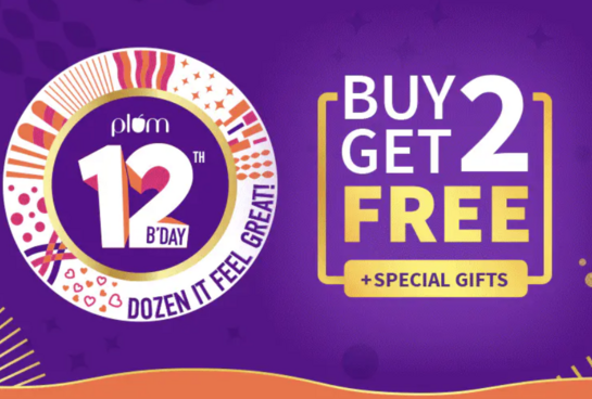 Plum 12 Birthday - Buy 2 Get 2 | Buy 3 Get 3 | Special gifts 