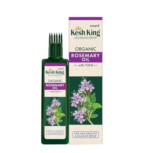 Kesh King Organic Rosemary Oil with Tulsi
