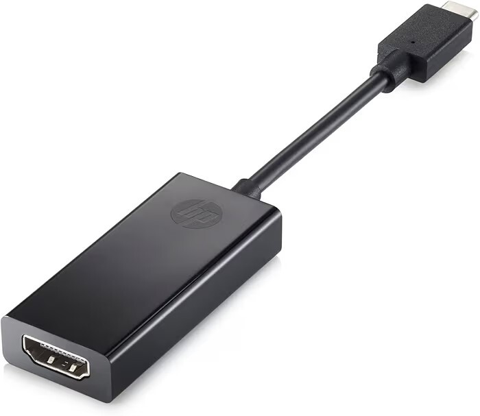 HP Pavilion USB-C to HDMI 2.0 Adapter, 6.7cm (power cord