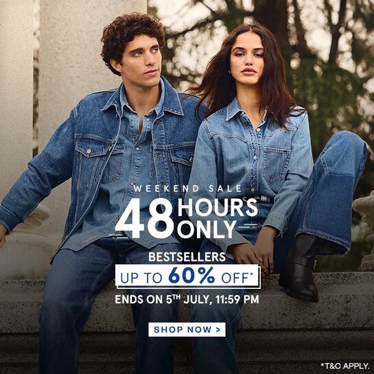Pepejeans - Weekend Sale | Upto 60% off + 15% PEPE15